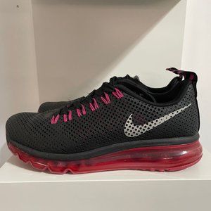 Nike Women's Air Max Motion 90 Waffle Skin Black Running Shoe